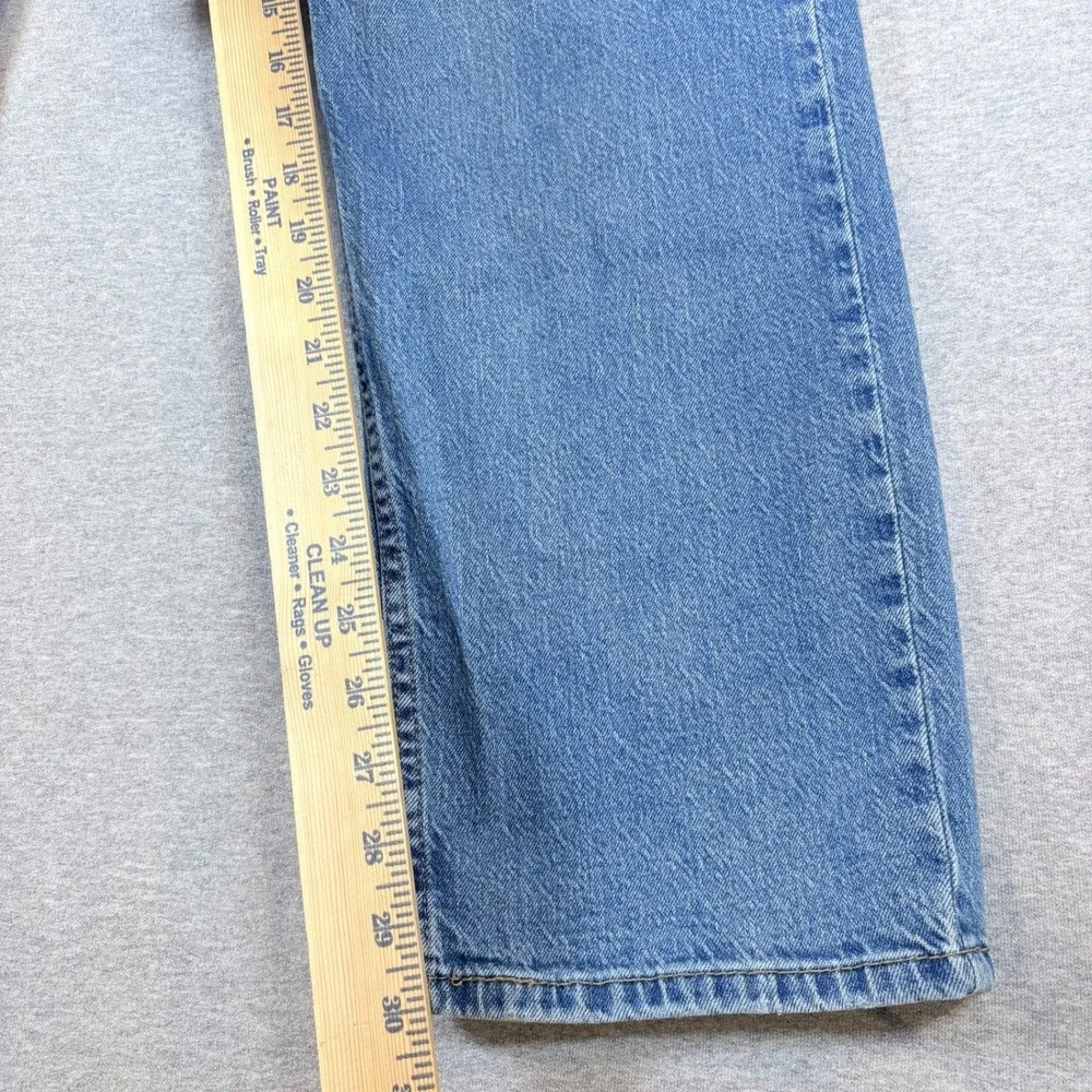Levi's 505 Regular Fit Jeans Mens 40x32 Blue Straight Leg Denim Medium Wash